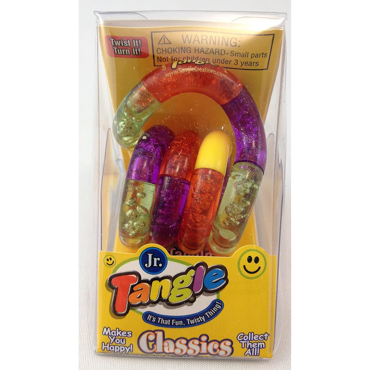Set of 12 Tangle Jr. Original Fidget Toys Colors as shown