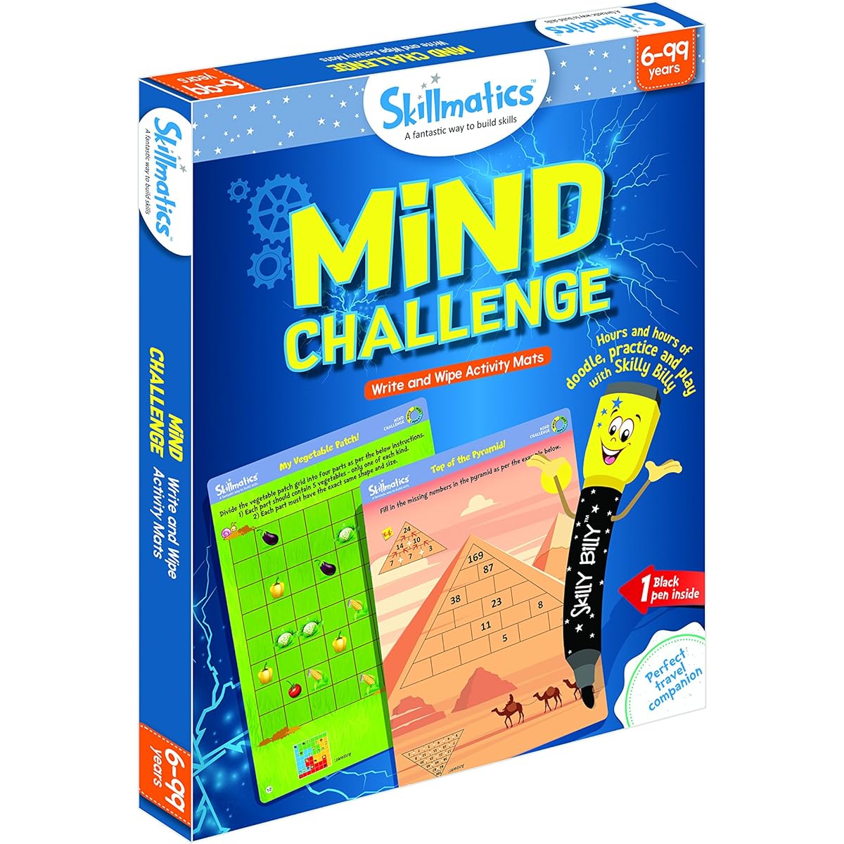 Skillmatics SKILL21MCS Mind Challenge Game