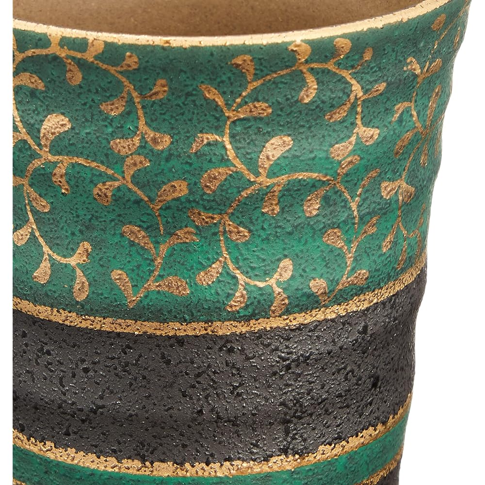 Maruyone Kutani Ware Pair Free Cup/Golden Arabesque K5-1049