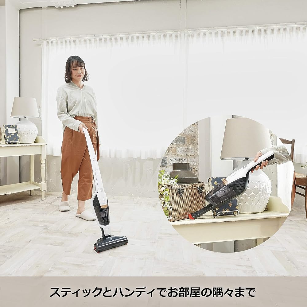 Electrolux Ergorapido Power Pro Plus Cordless Vacuum Cleaner Satin White ZB3425BL 2019