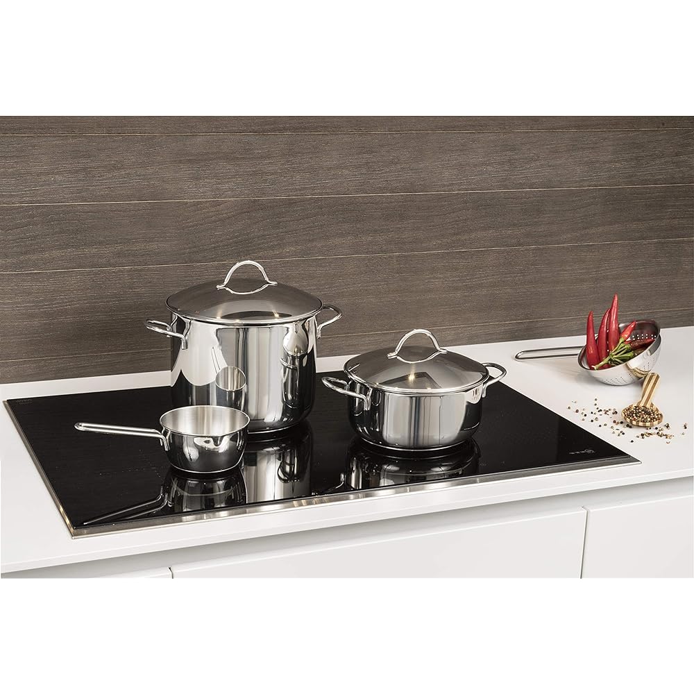 Barazzoni Two-handed pot stainless steel ∅22 x H11.1cm Casserole BONITA 266102022
