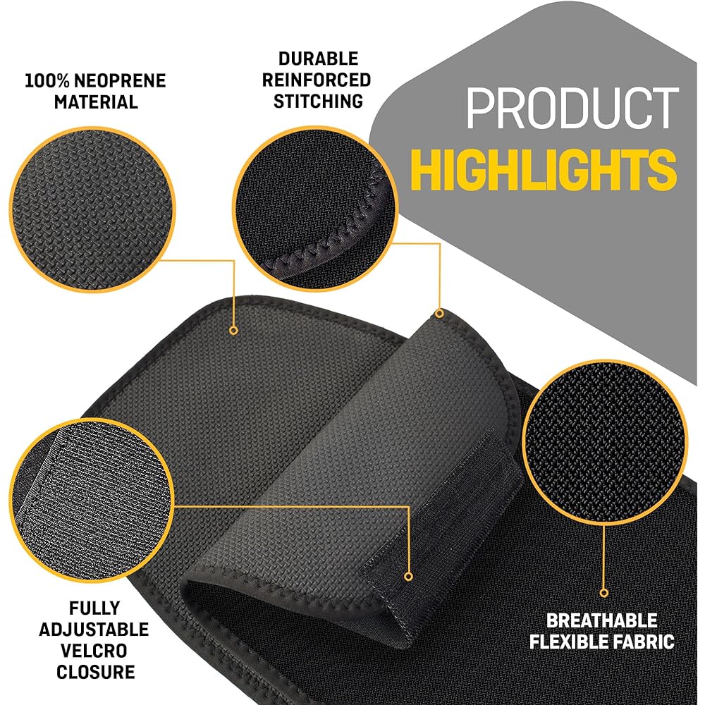 Perfotek Waist Trimmer Belt Sweat Wrap Lower Back and Waist Support Sauna Suit Effect Abdominal Trainer