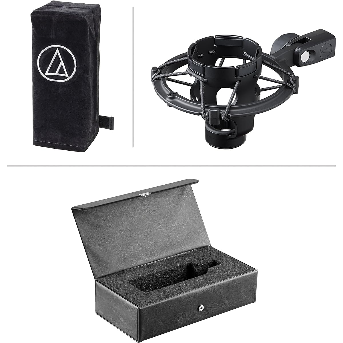 Audio-Technica Condenser Microphone AT4033a / Back electret / Unidirectional / 80Hz low-cut filter switch / 10dB pad switch / Dedicated shock mount included / Transformerless AT4033a Black