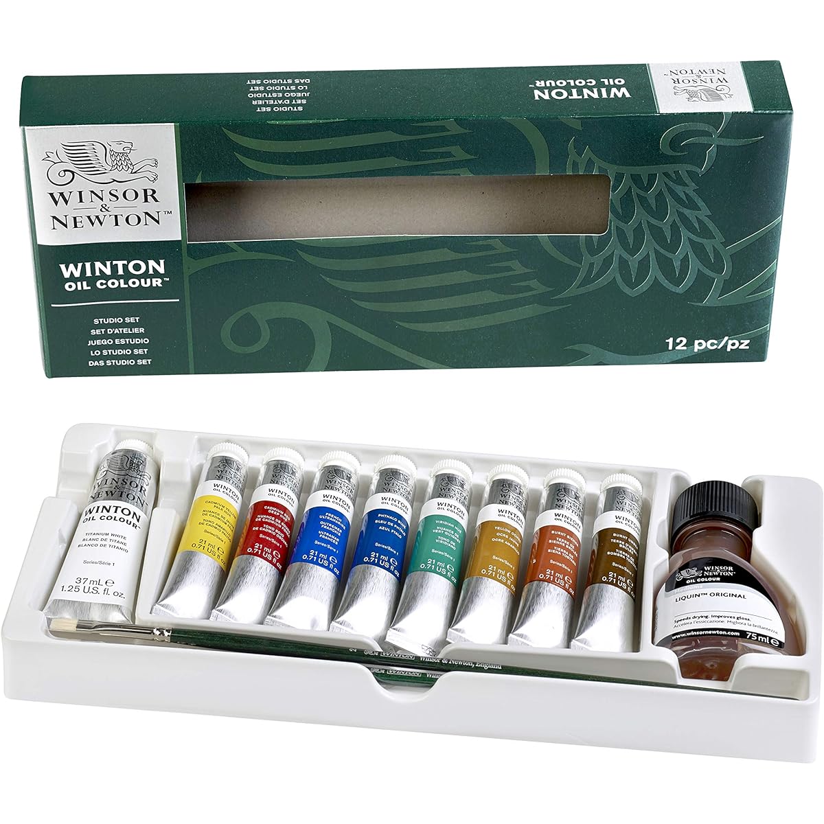 Winsor & Newton 200ml Artist 1.8 x 3.8 x 8.5 inches, Multicolor
