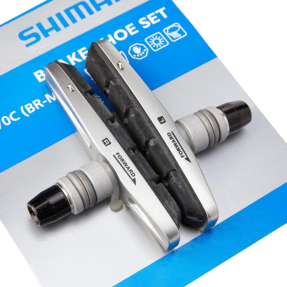 SHIMANO Repair Parts S70C Cartridge Type Brake Shoe Set (Left and Right Pair) BR-MX70 BR-M432-L BR-M432-S BR-M431-L BR-M431-S BR-M510-S BR-M510-L Y8EM9801A