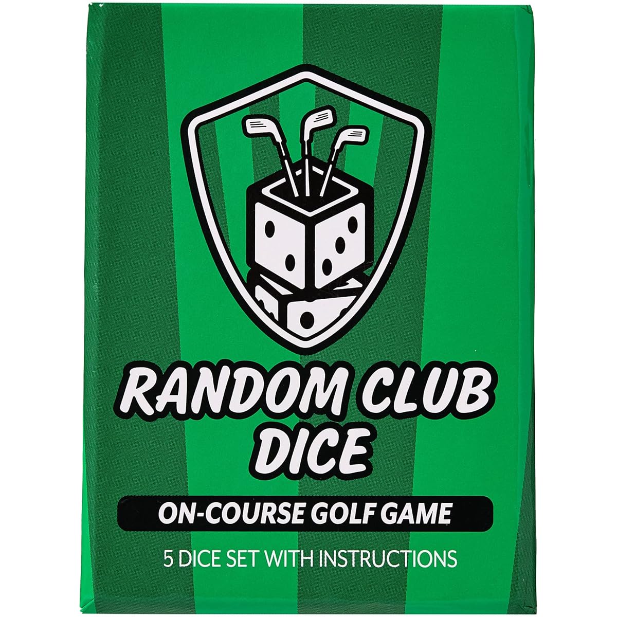 Fore Random Club Dice On-Course Golf Game Cards | Fun and Challenging Golf Game | Great for Golfers of All Skill Levels