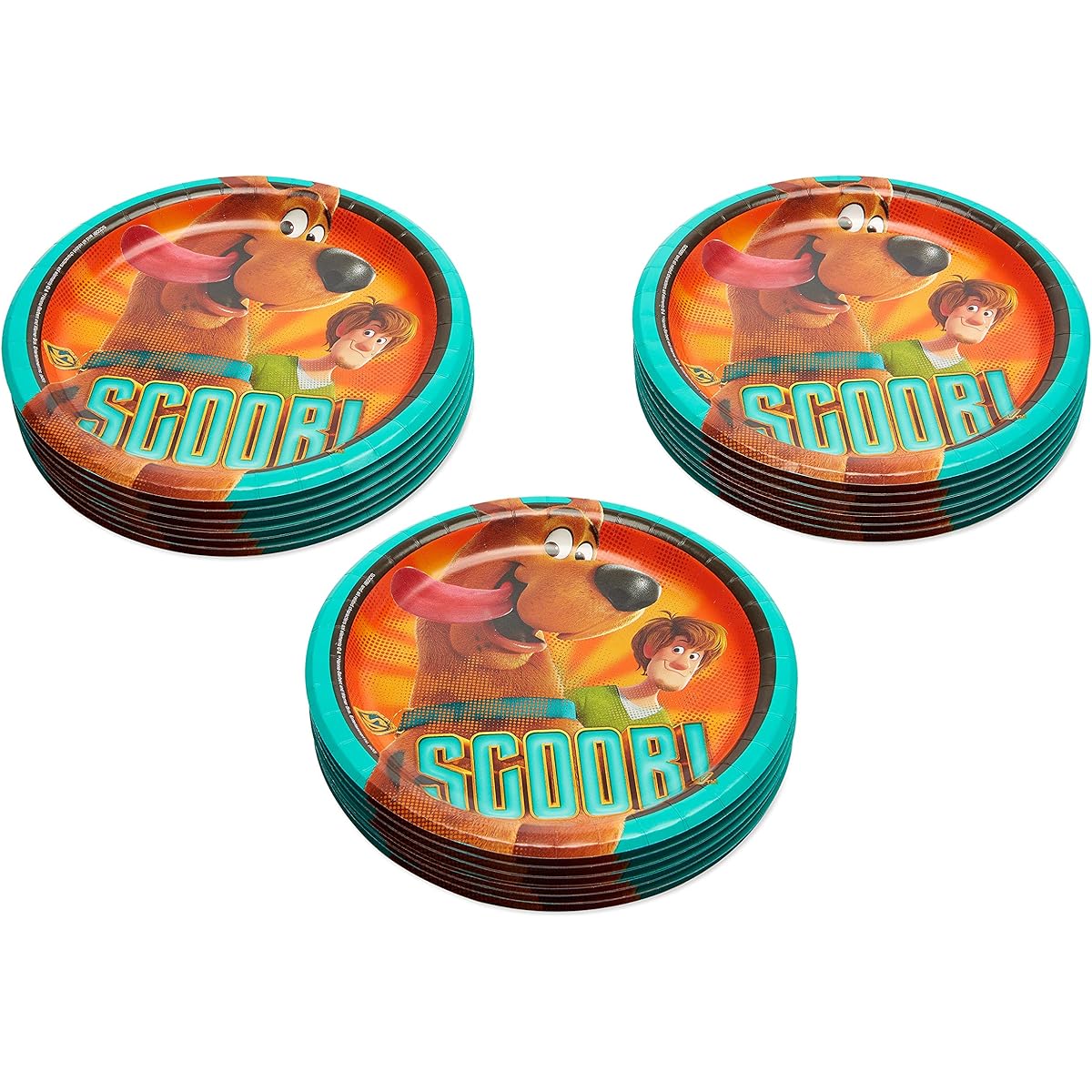 American Greetings 9 RND PLT CT HC Scoop Party Supplies Dinner Plate (36 Pieces)