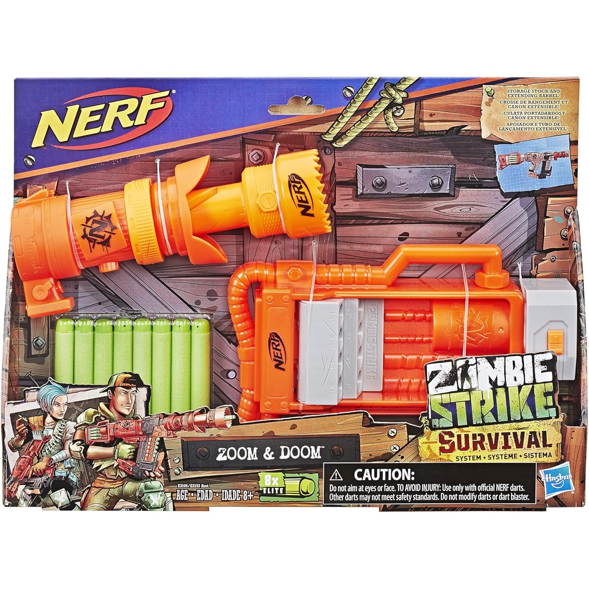 NERF Ner Zombie Zoom & Doom
