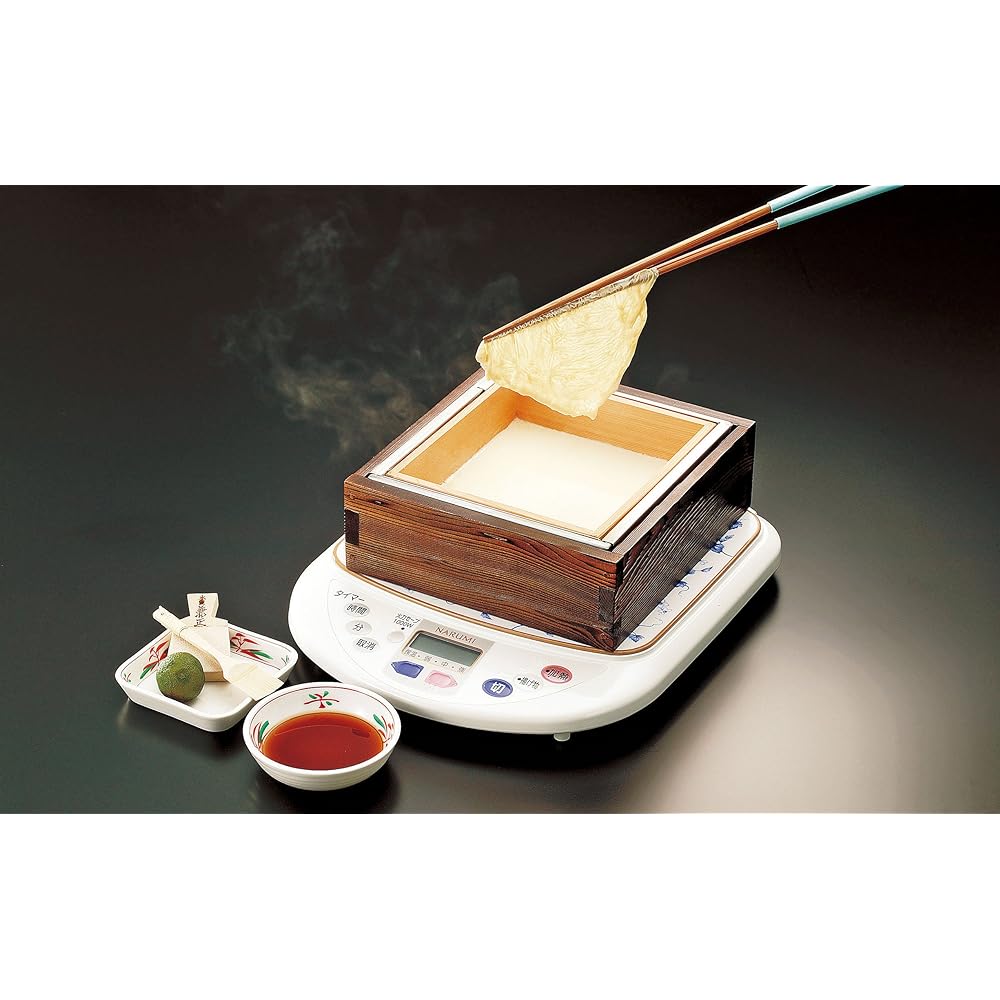 Yamako electric white wooden frame yuba hotpot for 2 to 4 people 21334