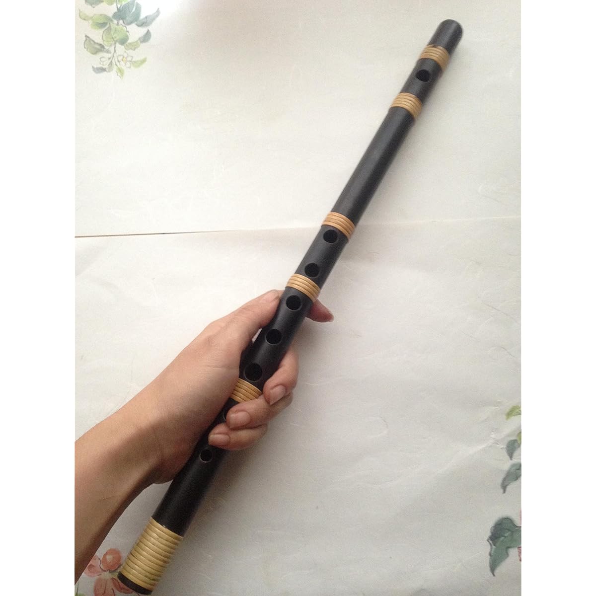 Made of steel, authentic ancient weapons, iron flute, seven-hole shinobue, no strings, musical instruments can be played.