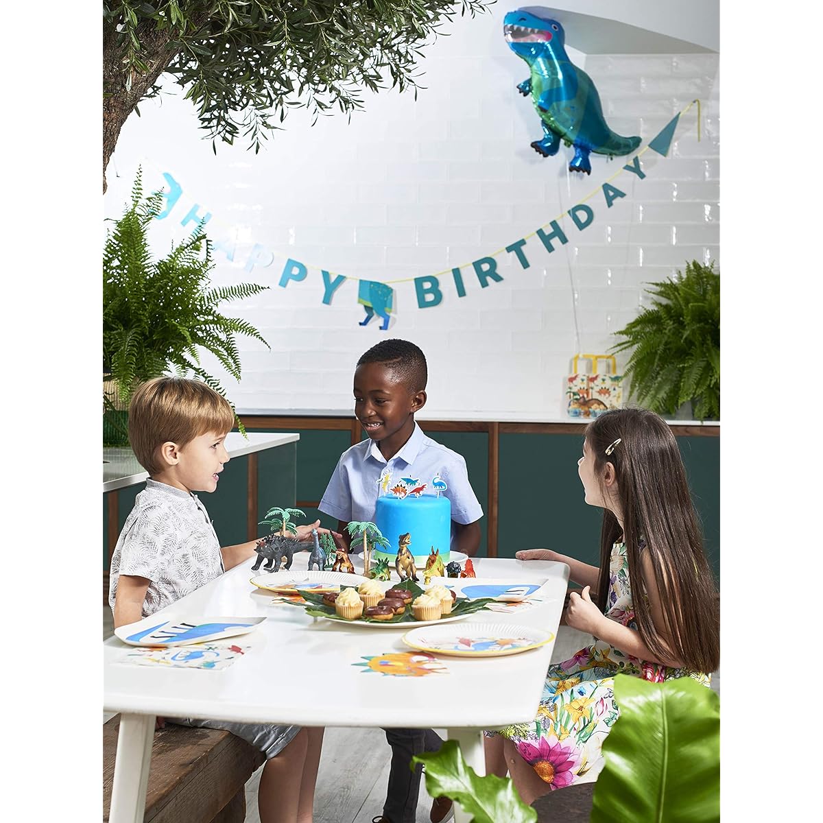 Talking Table Dinosaur Facts & Fun Kids Trivia Birthday Party Game for Festival Holidays