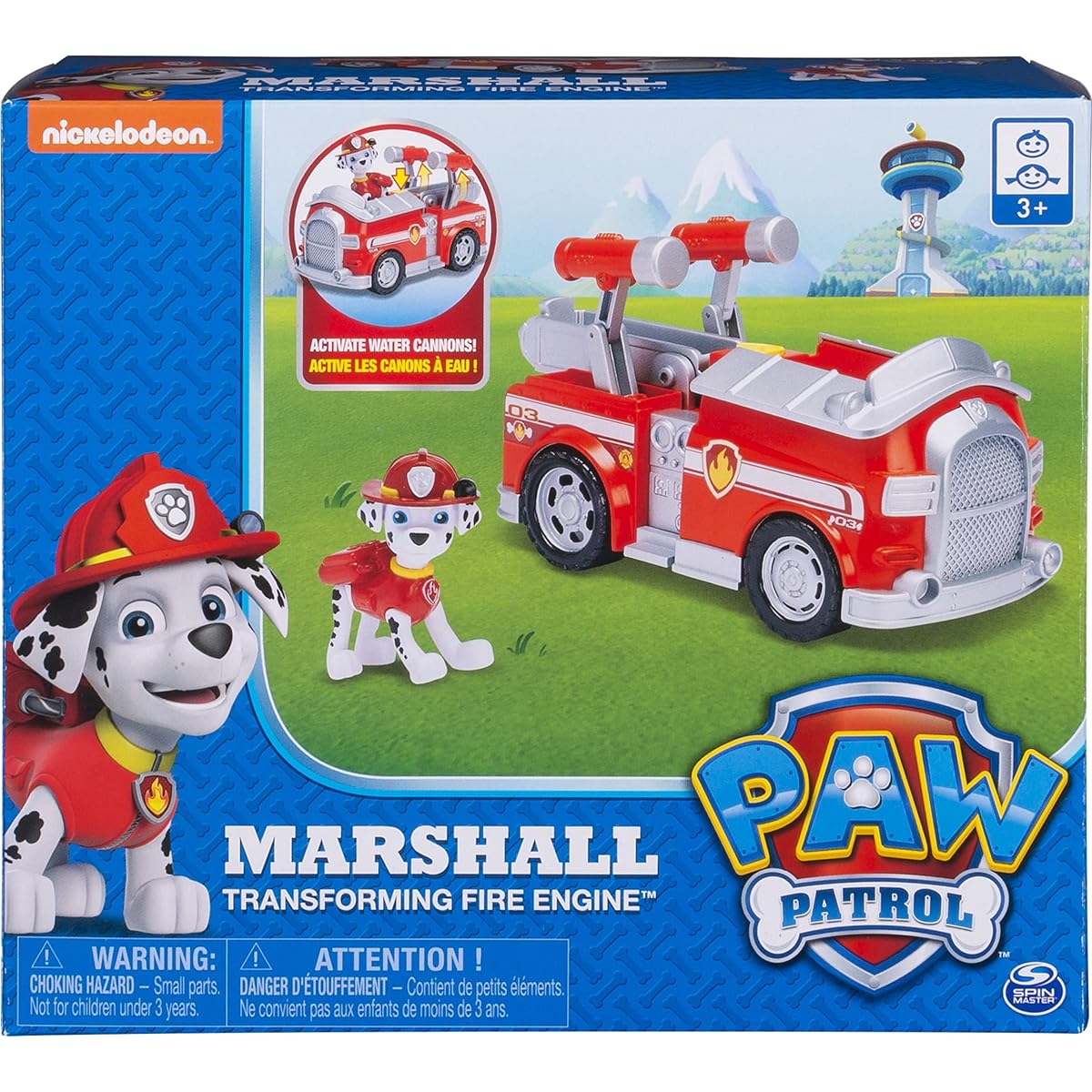 Paw Patrol Marshall Transforming Fire Truck Figure