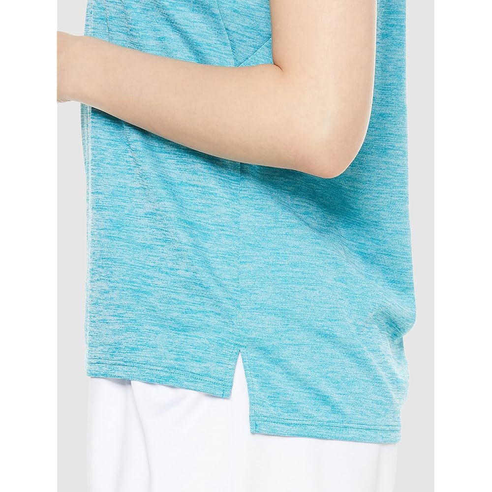 Mizuno 72MAA206 Women's Badminton Wear Game Shirt, Short Sleeve, Reduces Stickiness, Easy to Move