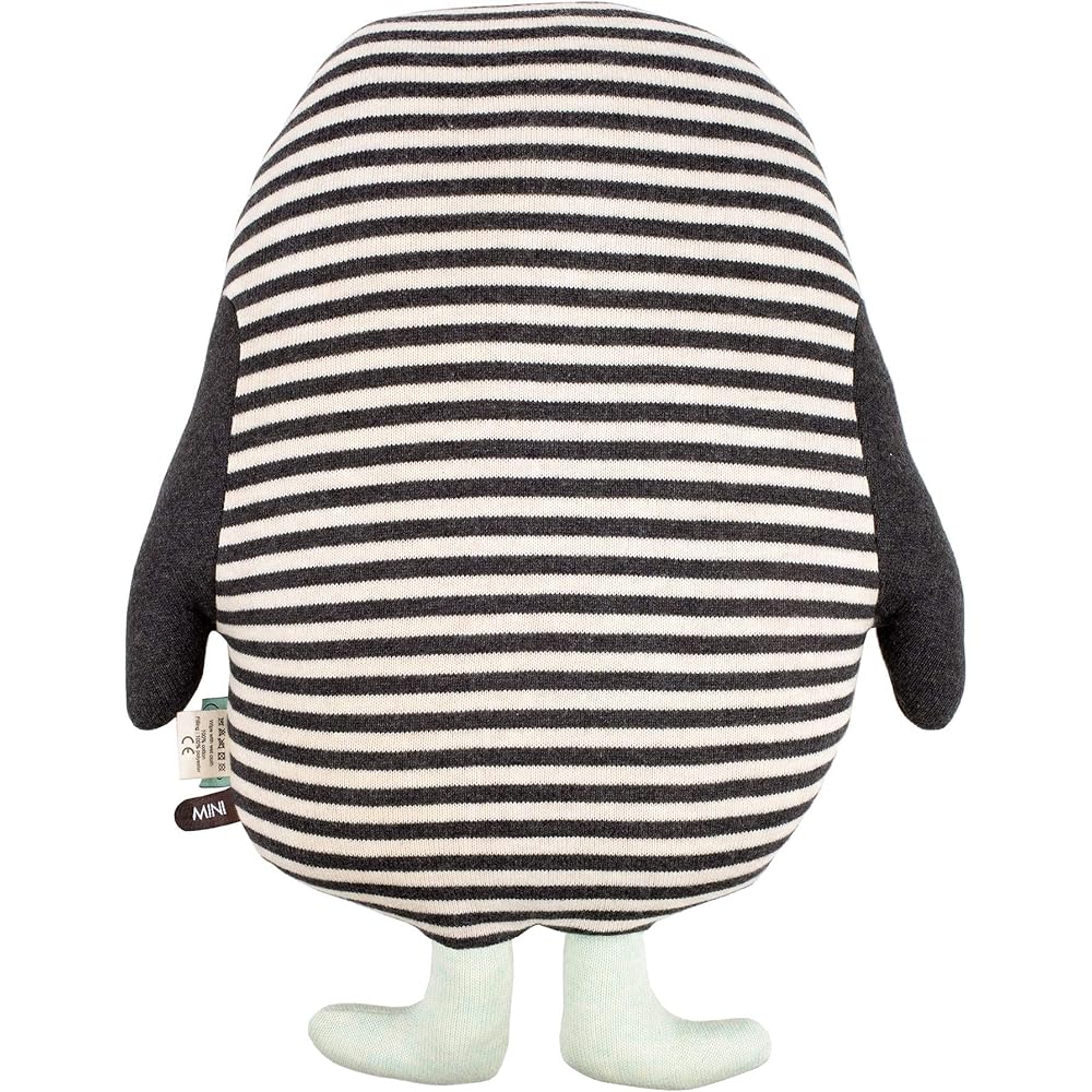 OYOY Stuffed Animal Knit Toy Animal Doll Baby Kids Gift From Denmark Europe Penguin Darling Cushion Penguin Pingo