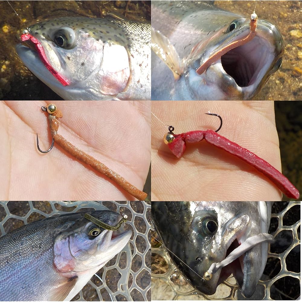 GoFly Purely Domestic Managed Fishing Area Noodle Time Bakutsuri Feather Jig M Size 4 Colors Set of 4