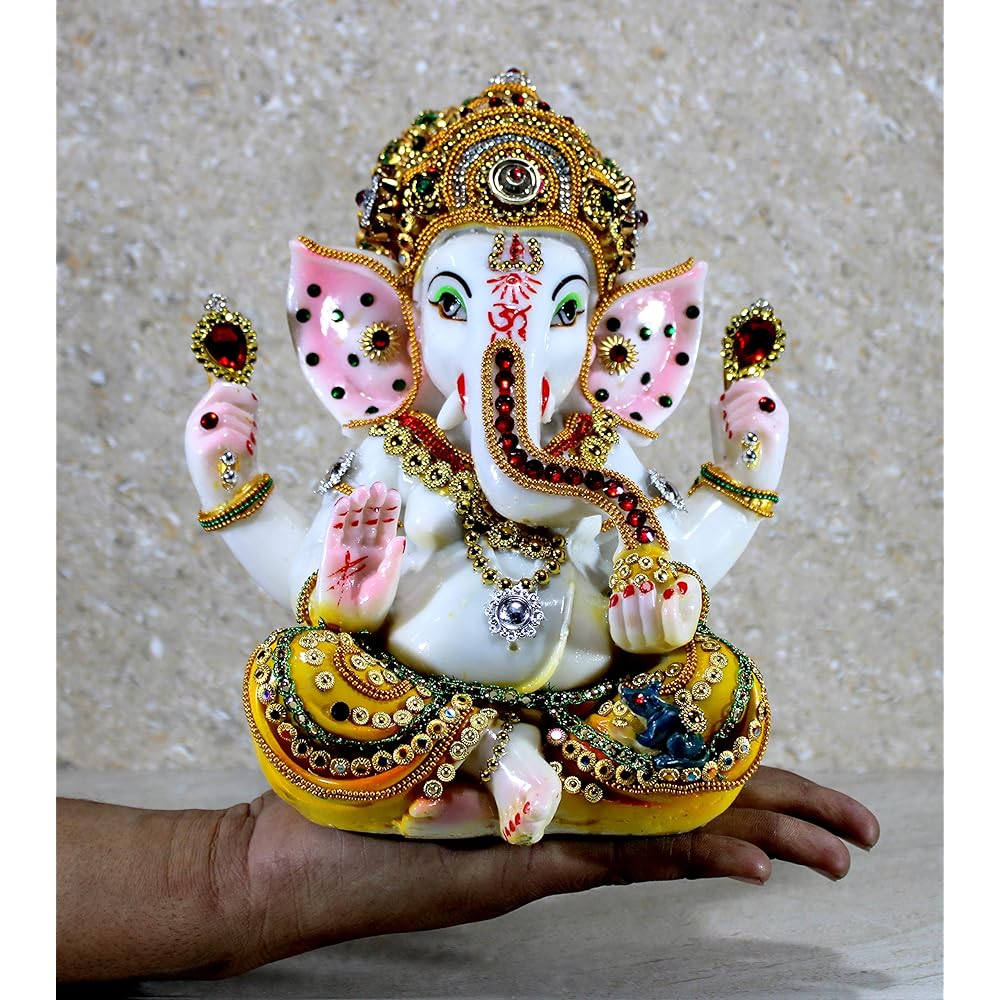 eSplanade Ganesha Ganpati Murti Idol Statue Sculpture (9")