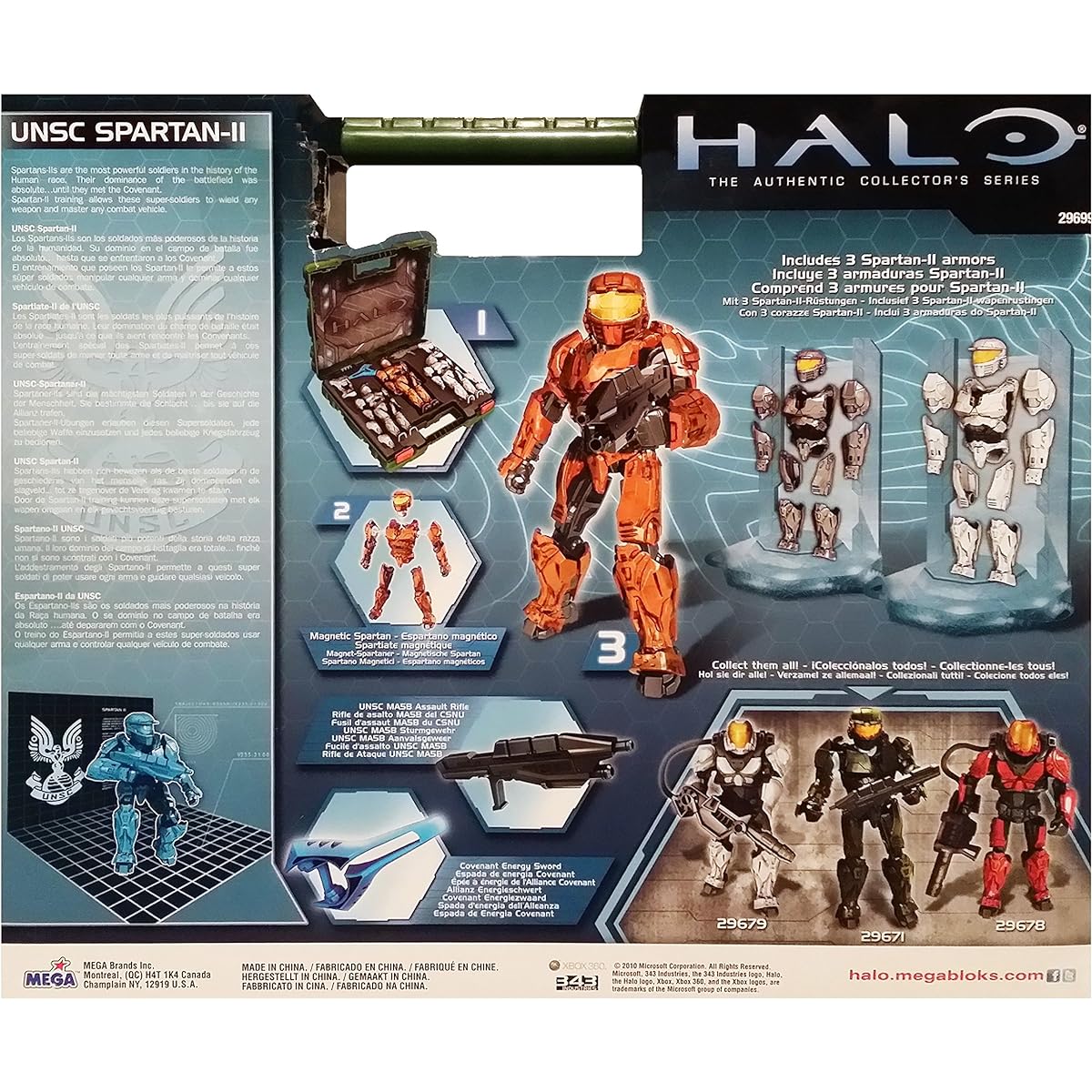 Mega Bloks Halo Collector's Case (Green)
