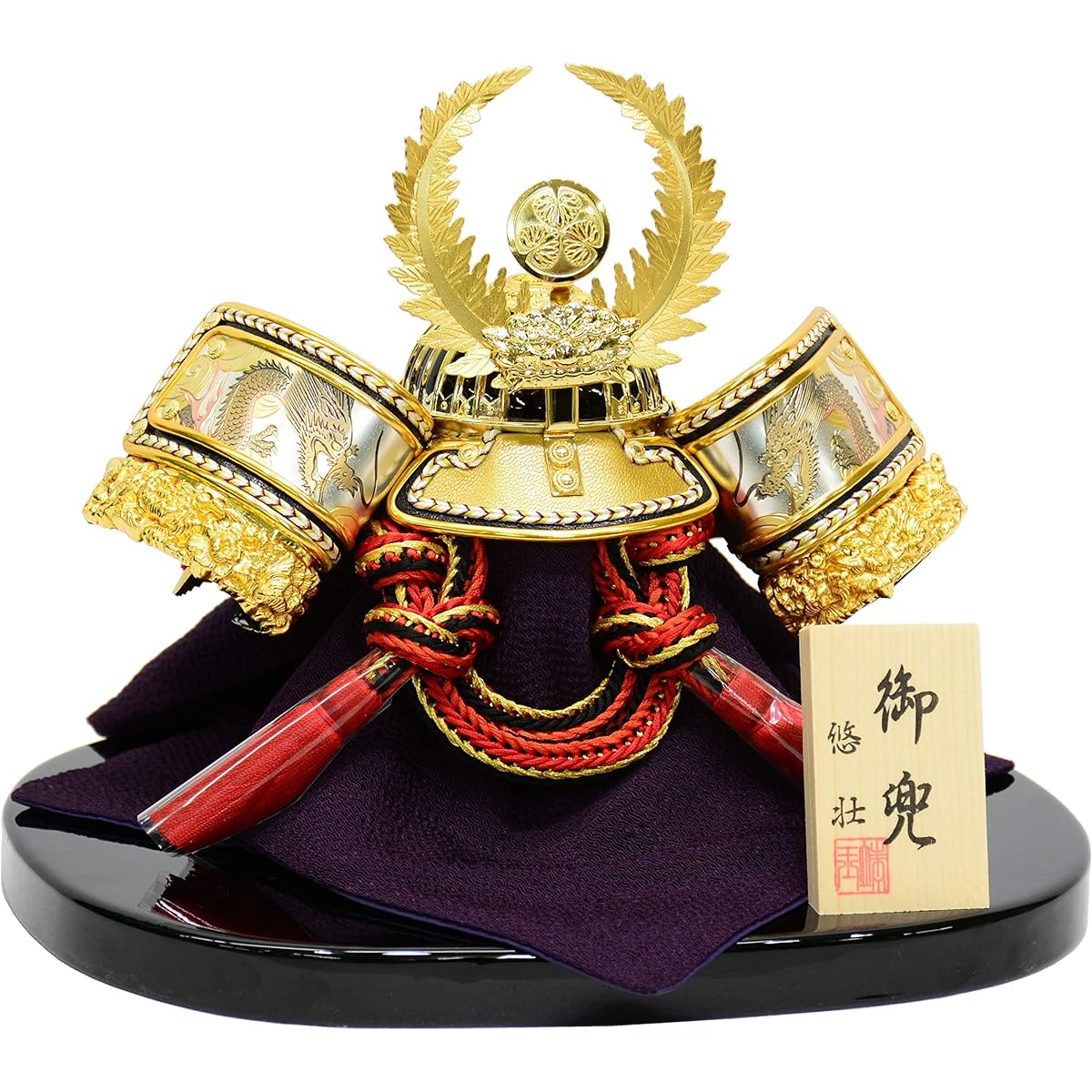 May Dolls Yuso Original Compact Helmet Decoration No. 8 Tokugawa Helmet/Engraving Tokugawa Helmet (Engraving Tokugawa Helmet)
