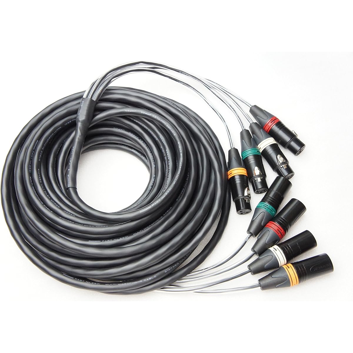 Mogami Mogami 2931 Snake 4ch Multi Microphone Cable (5m)