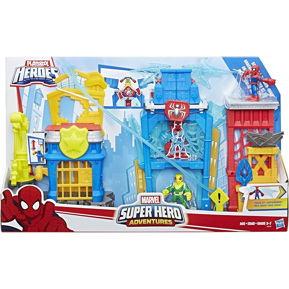 Playskool Heroes Marvel Super Hero Adventures Spider-Man Web-Quarters