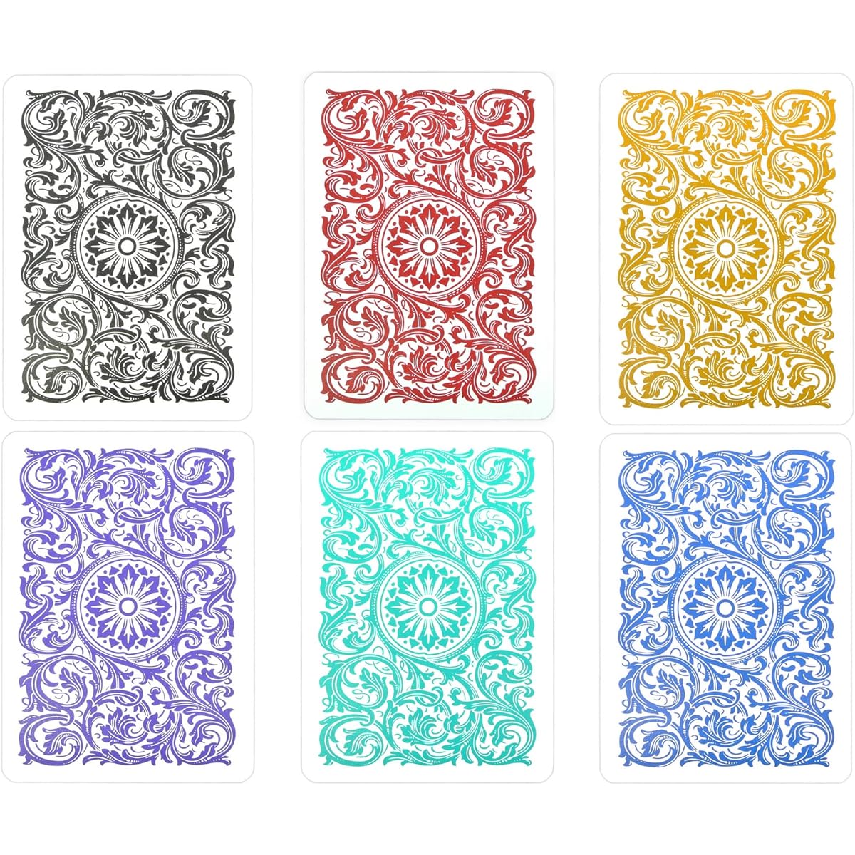 Copag Elite 100% Plastic Playing Cards Poker Size Jumbo Index Single Deck (12 Pack)