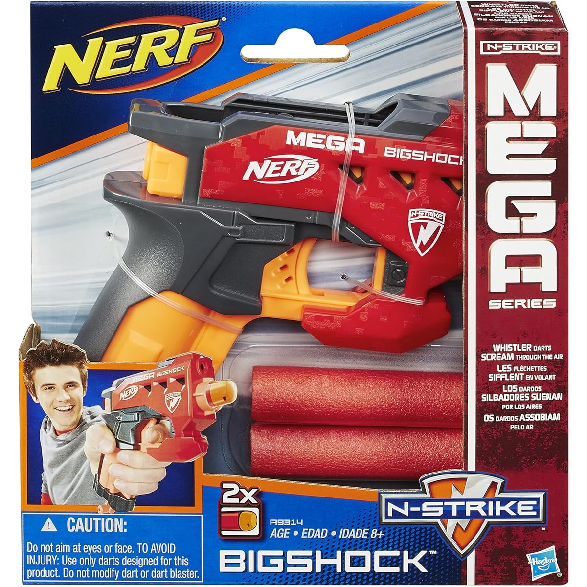 Nerf N-Strike Mega Bigshock 4 by Hasbro A9314 Points