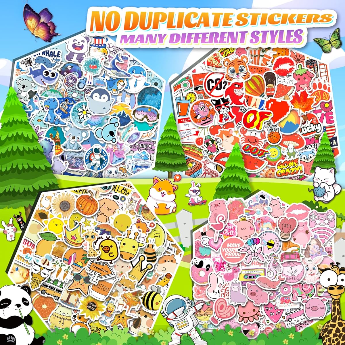 500 stickers.