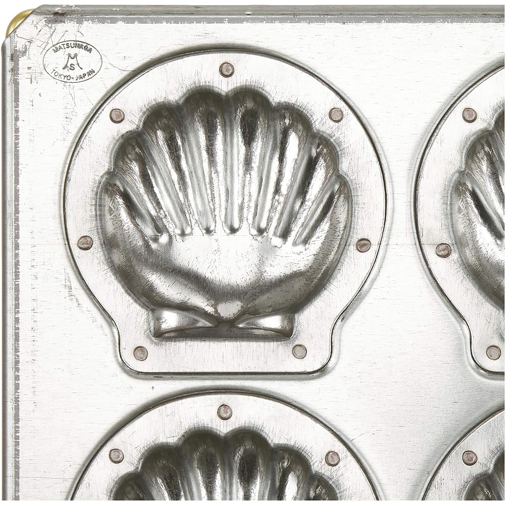 Matsunaga Seisakusho Silicone Processed Silver Mini Scallop Top Plate 12P MS20