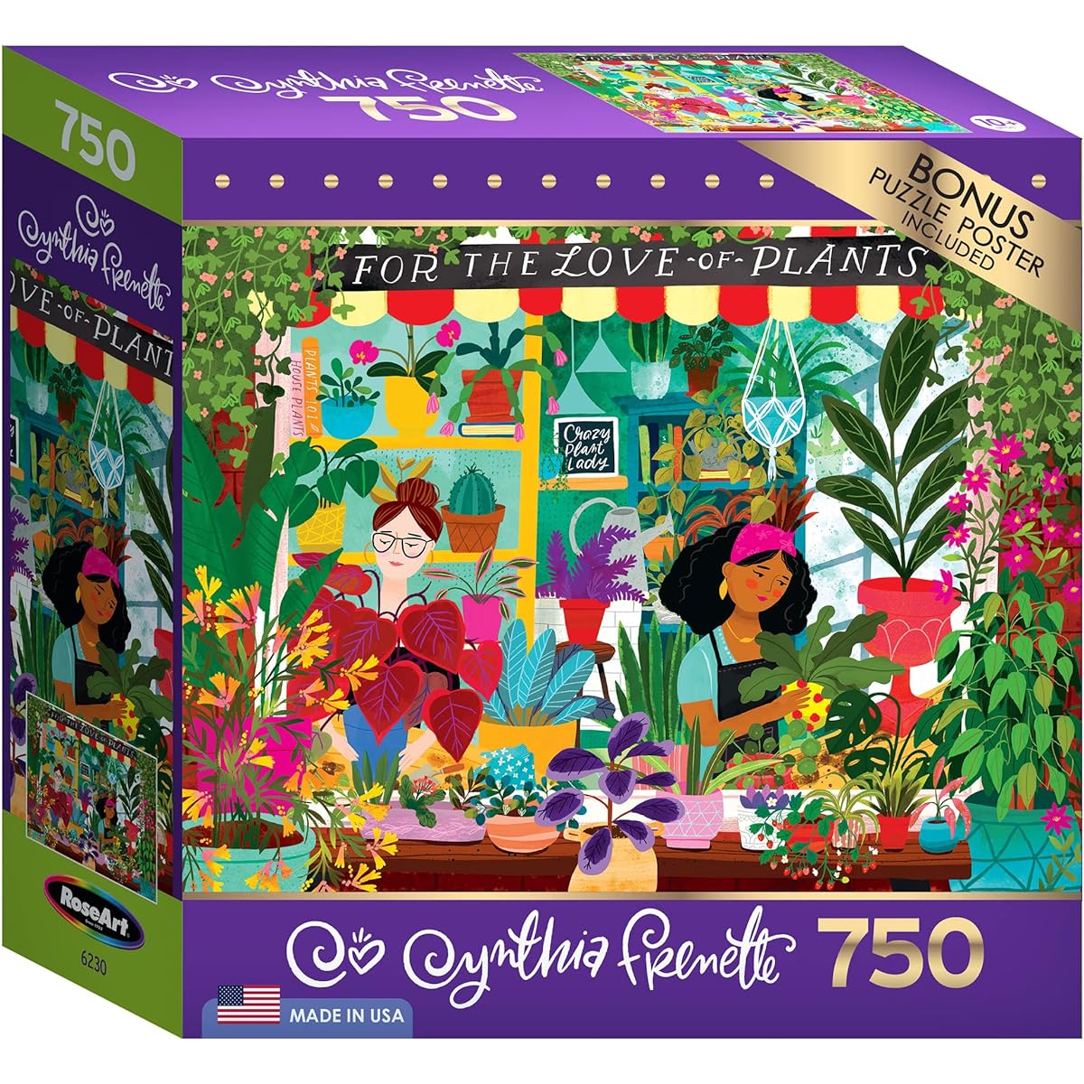 Cra-Z-Art - RoseArt - Cynthia Frenette 750 - For the love of plants