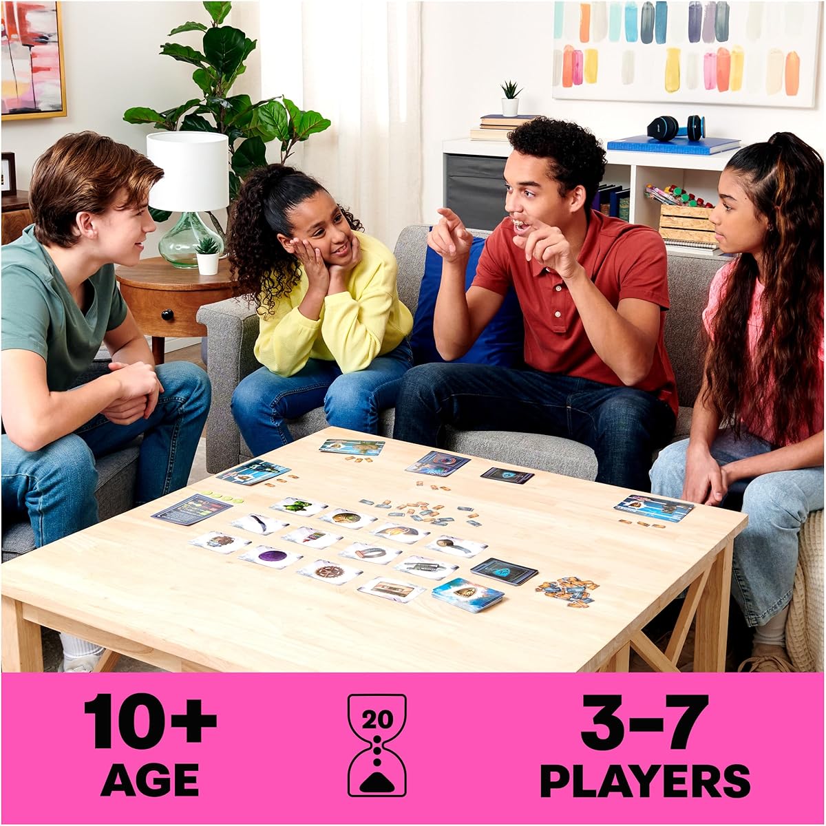 Spin Master Games Marvel Guardians of The Galaxy, The Groot Escape, Charades-Style Card Game Board Game for Adults and Kids Ages 10+