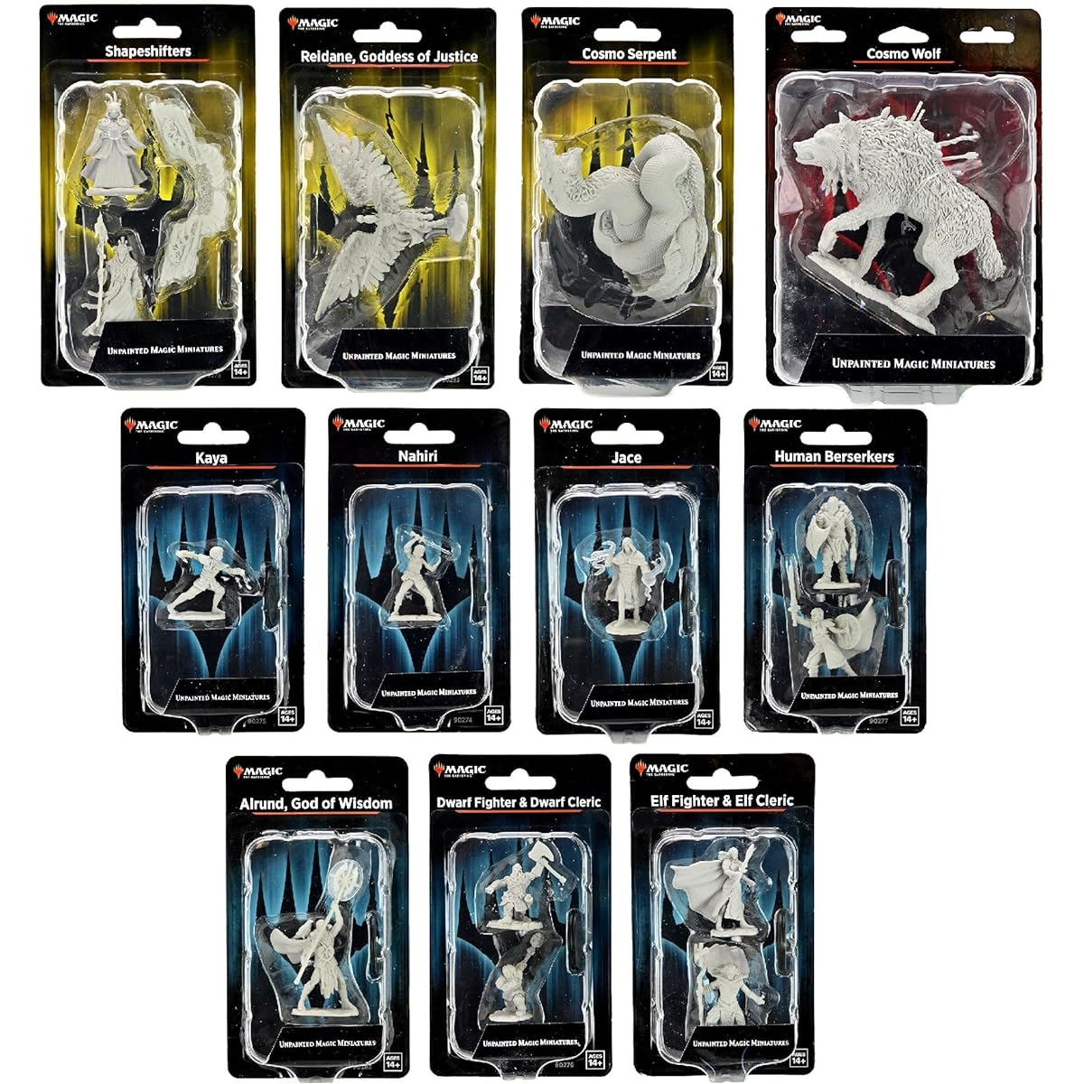 WizKids Magic: The Gathering Unpainted Mini Wave 2 Quick Pick, WZK90299
