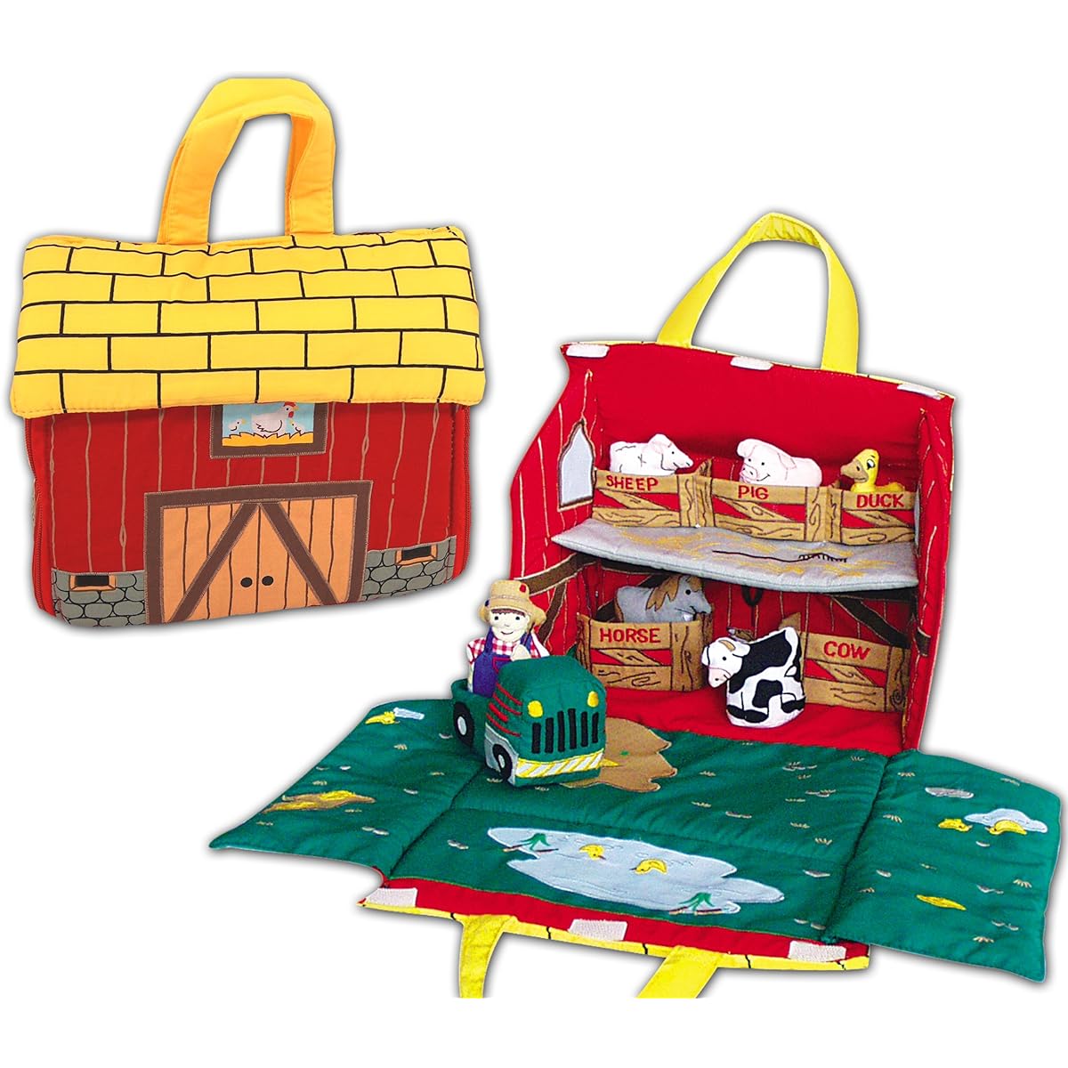 Old MacDonald's Farm Soft Play Set for Toddlers