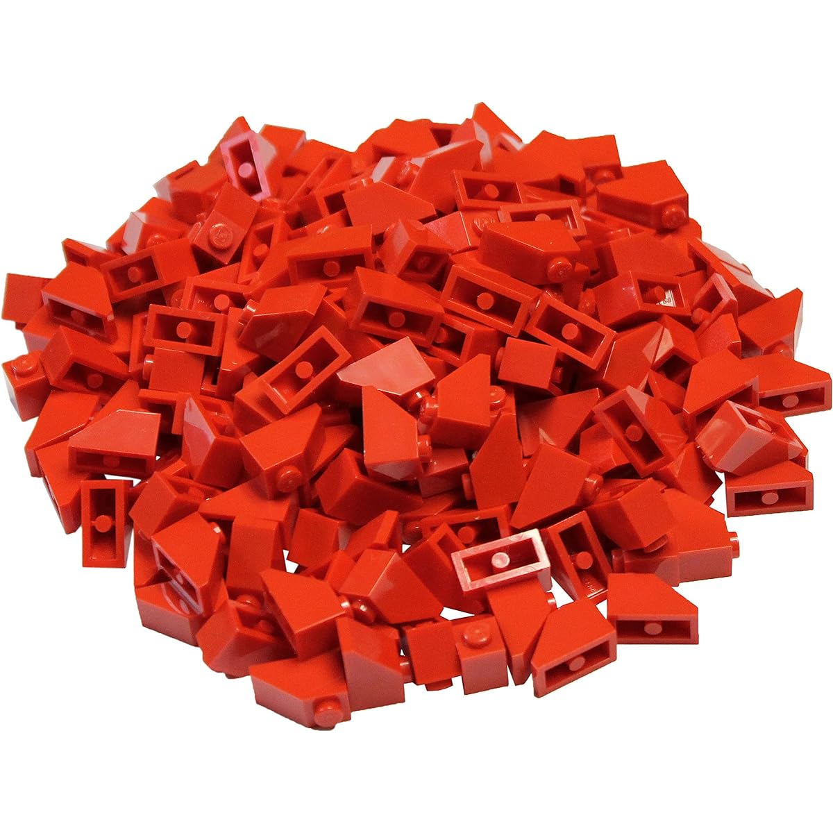(a. 200 Pieces, Red) - LEGO Parts and Pieces