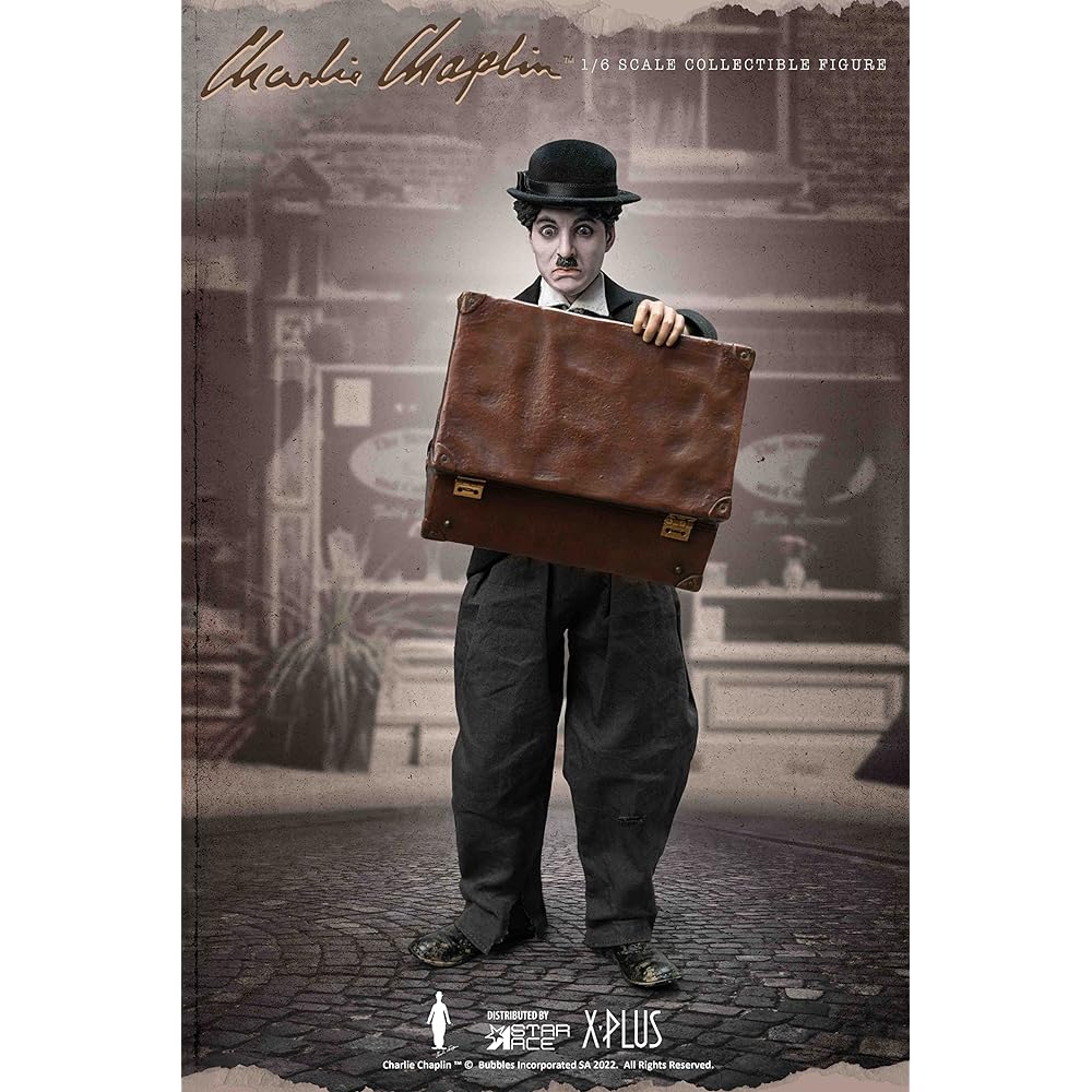 Star Ace Toys Charlie Chaplin Collectible Action Figure 1/6 Scale Painted Movable Figure