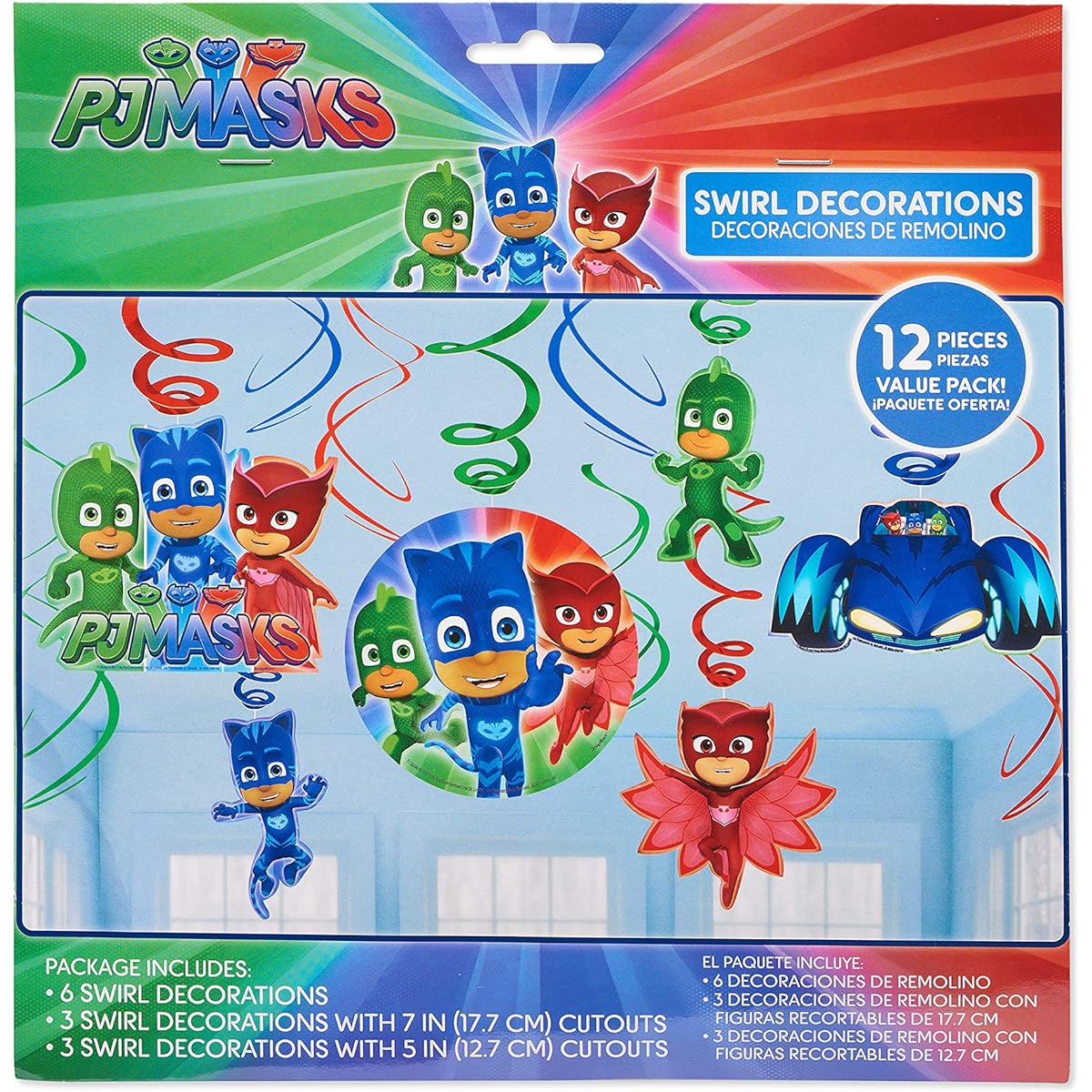 American Greetings PJ Masks Party Supplies Masks (12 Count)