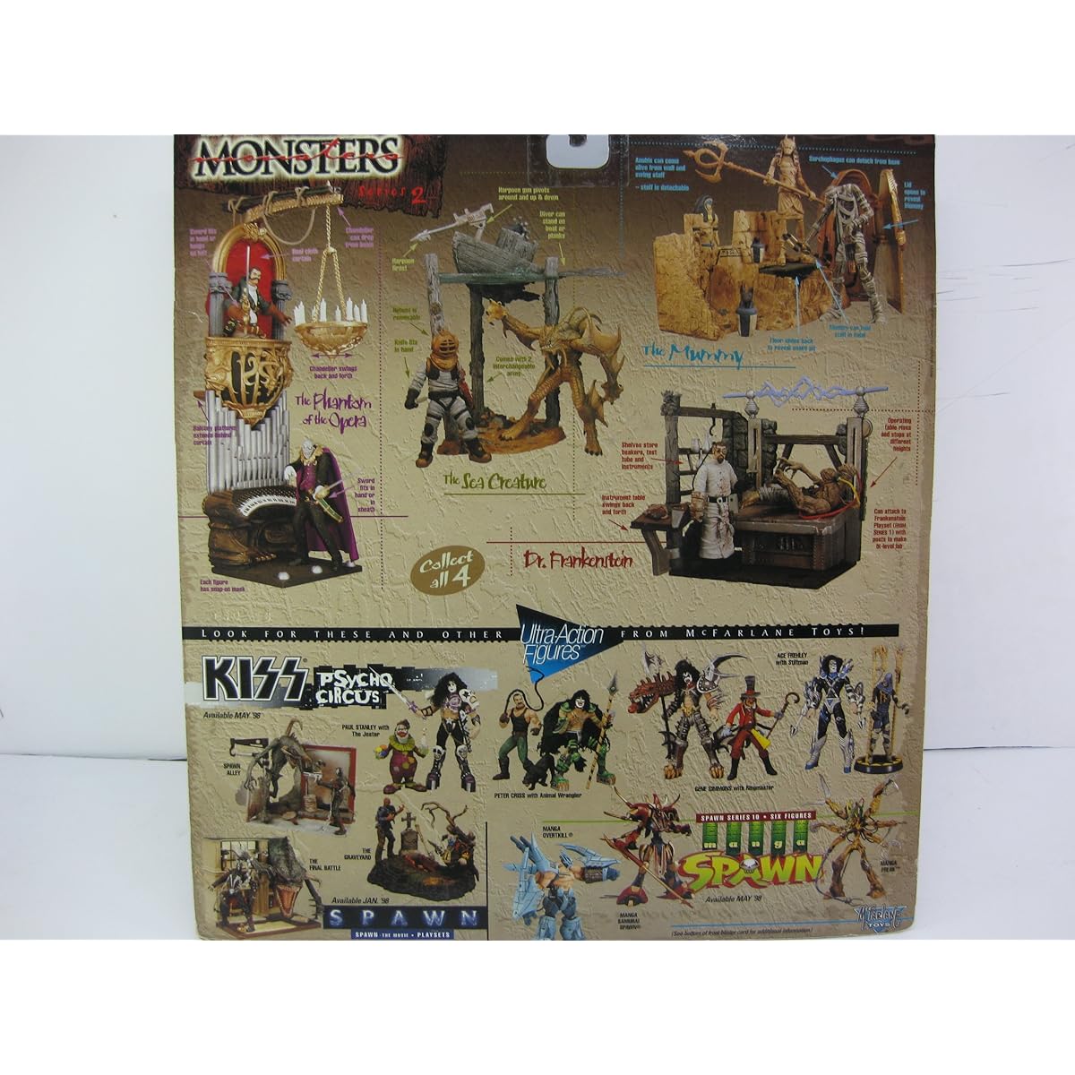MONSTERS The Phantom of the Opera PLAYSET