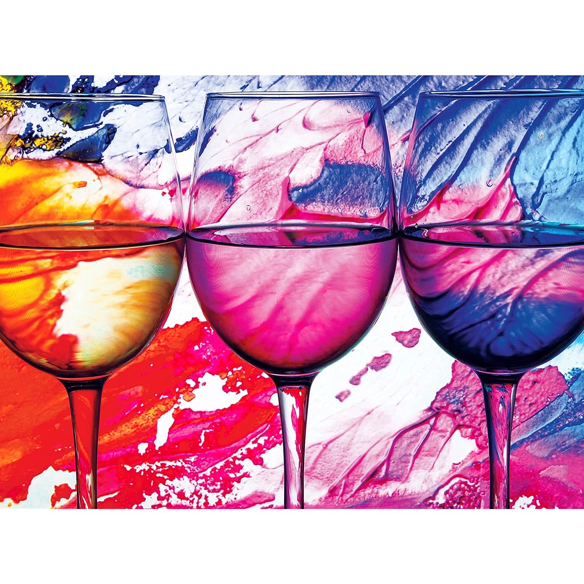 Playful Pastimes Adult Jigsaw Puzzle 1000 Premium Thick Pieces Cheers Cardboard Puzzle Dimensions 27" x 20"