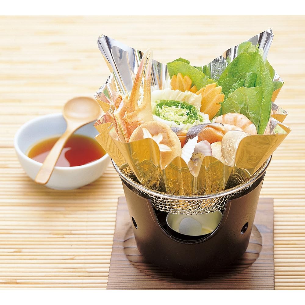 Aluminum foil pot silver (200 pieces) No. 6 (80046) FN-18