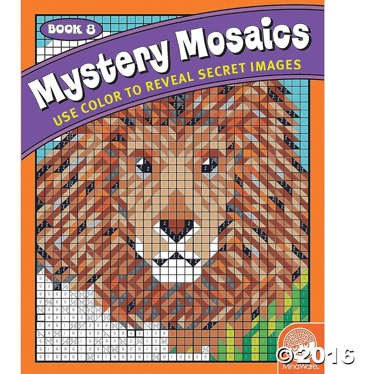 Colour By Number Mystery Mosaics: Book 6