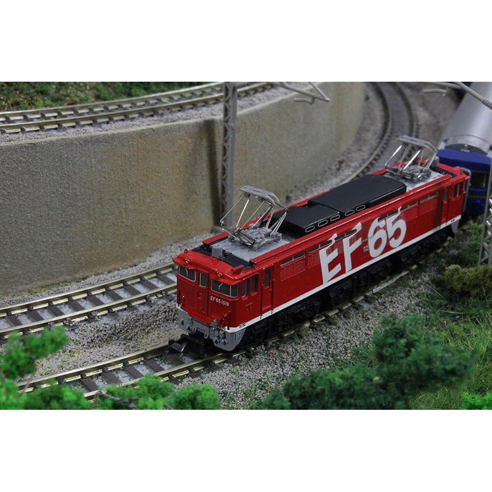 Z Gauge EF65 Type 1000 No. 1019 Rainbow Paint T035-2 Railway Model Electric Locomotive