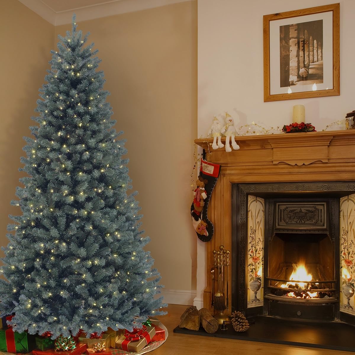 National Tree 9ft North Valley Blue Spruce Tree 9ft