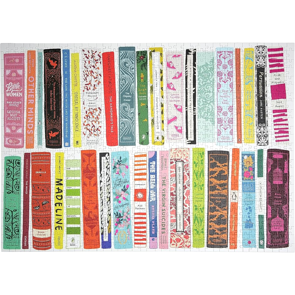 Classic's / 1,000 Piece Jigsaw Puzzle for Adults From Happiness/Gift for Book Lovers / Book Jigsaw Puzzle 1000