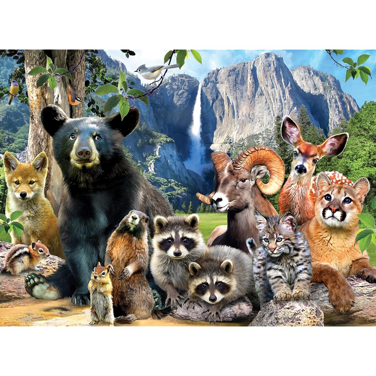 Masterpieces National Park Yosemite 100 Piece Jigsaw Puzzle