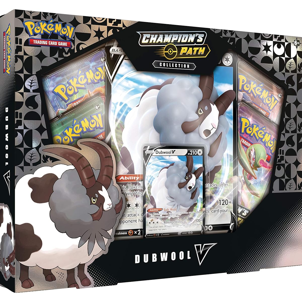 Pokemon TCG Champion's Path Collection Dubwool V Multicolor (820650807732)