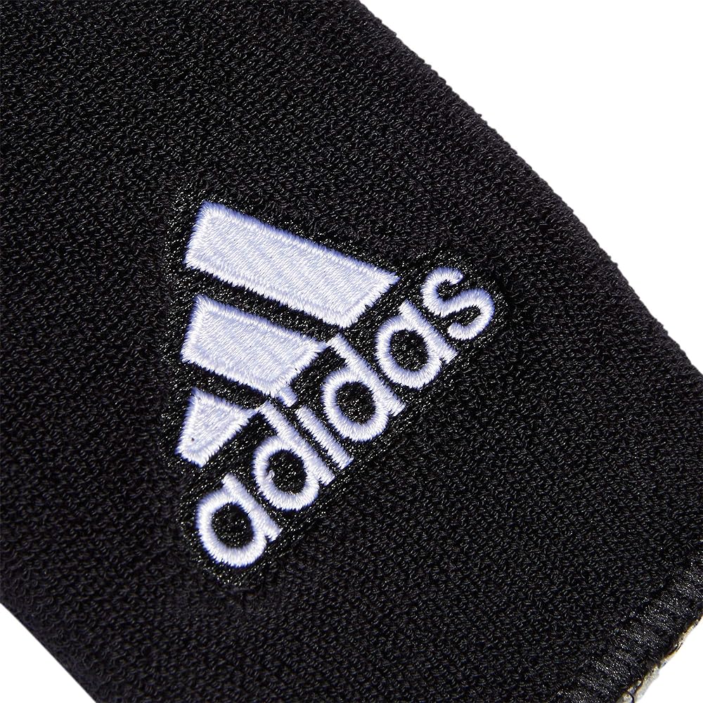 adidas Large Wristband 2 Pieces Black x Gray 5133926