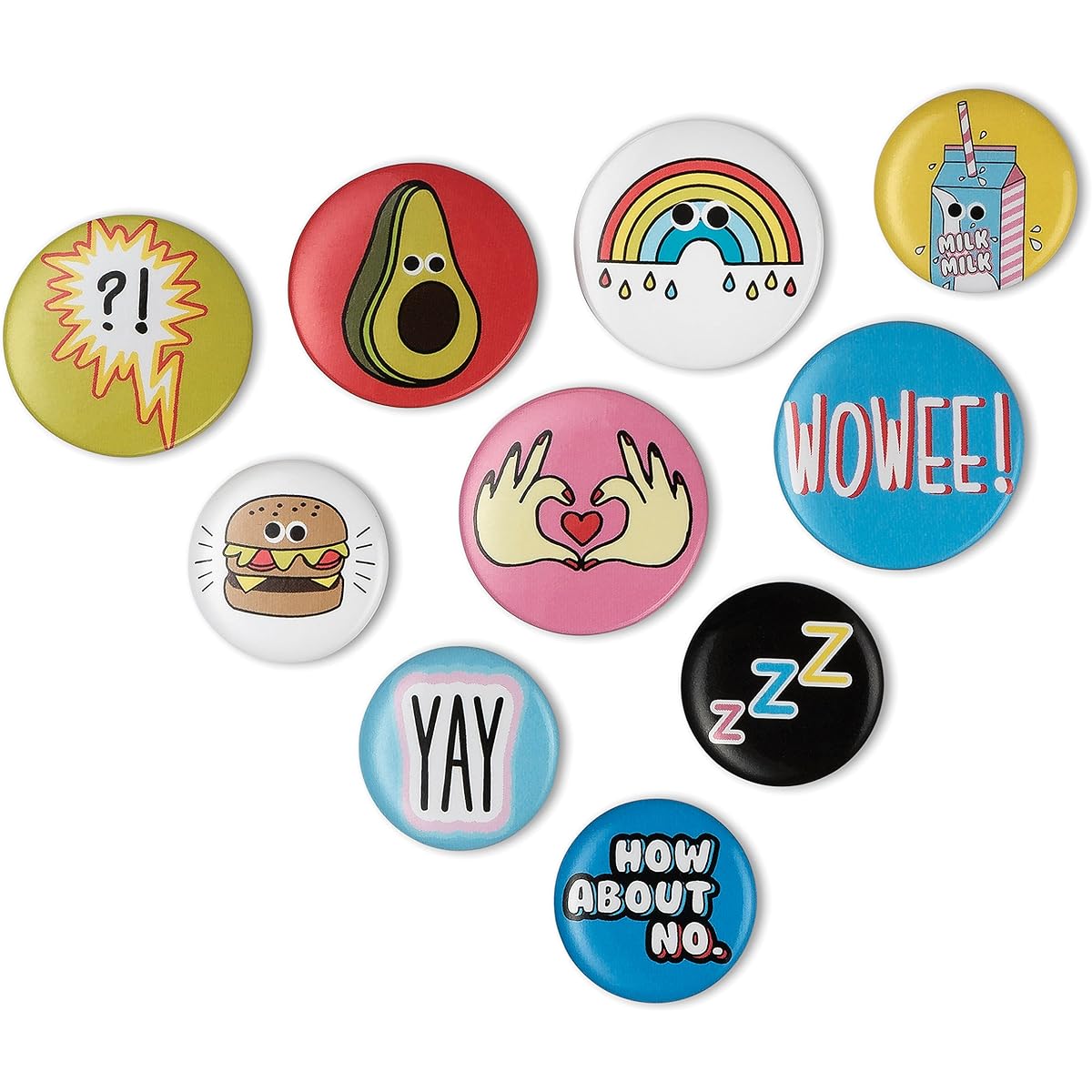 NPW Vibe Squad Buttons (10 Set)