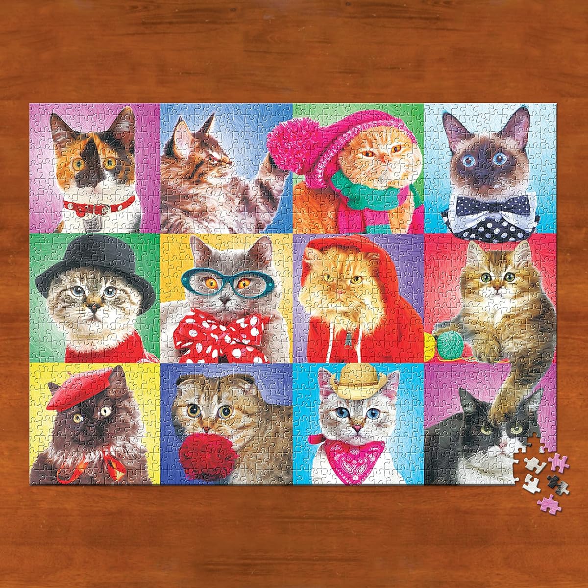 XL Pieces: Silly Cats Jigsaw Puzzle, 300 Piece