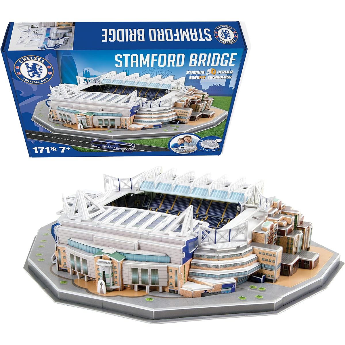 Nanostad Stadium 3D Puzzle Chelsea Stamford Bridge 3725