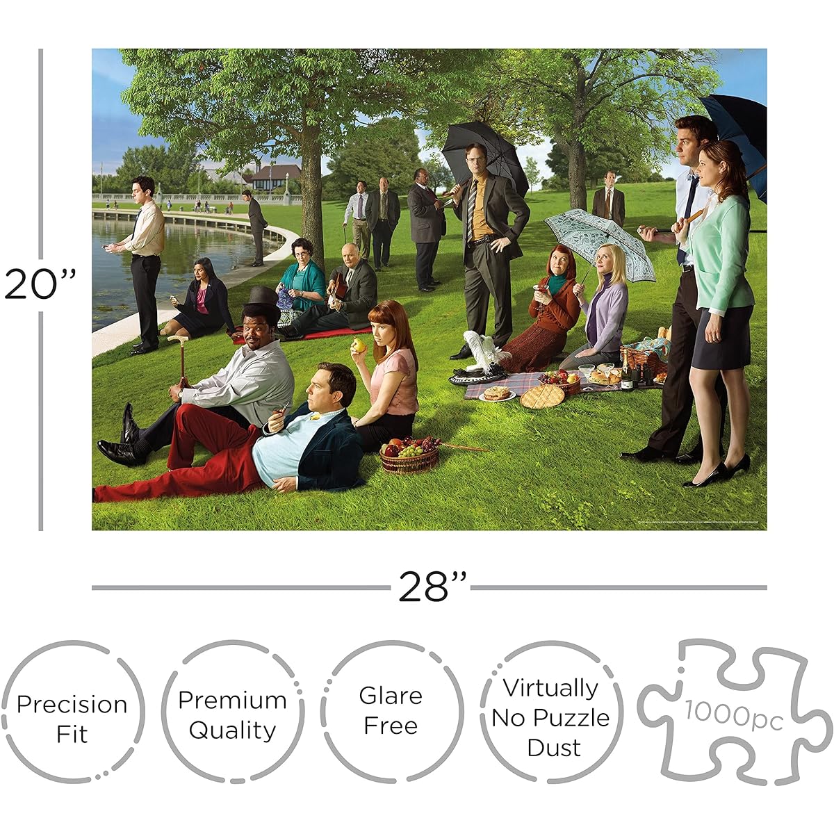 The Office Sunday Afternoon 1000 Pc Puzzle
