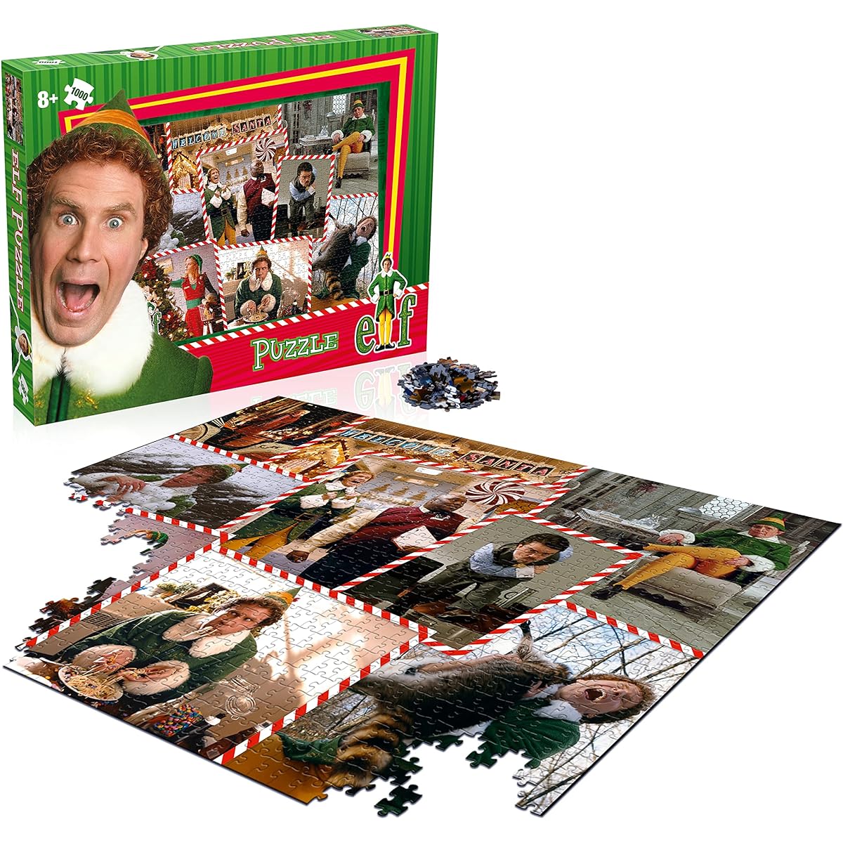 Elf Puzzle 1000 Piece Jigsaw Puzzle Christmas